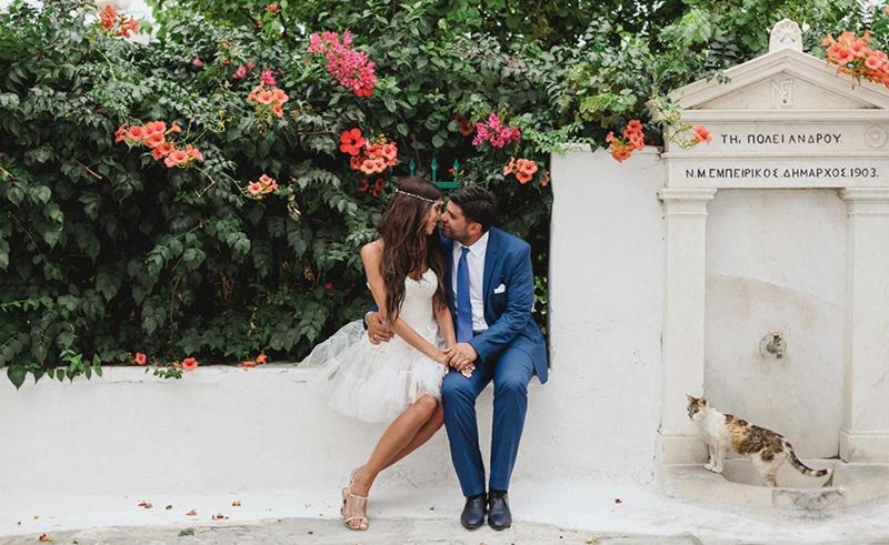Свадьа в греческом стиле