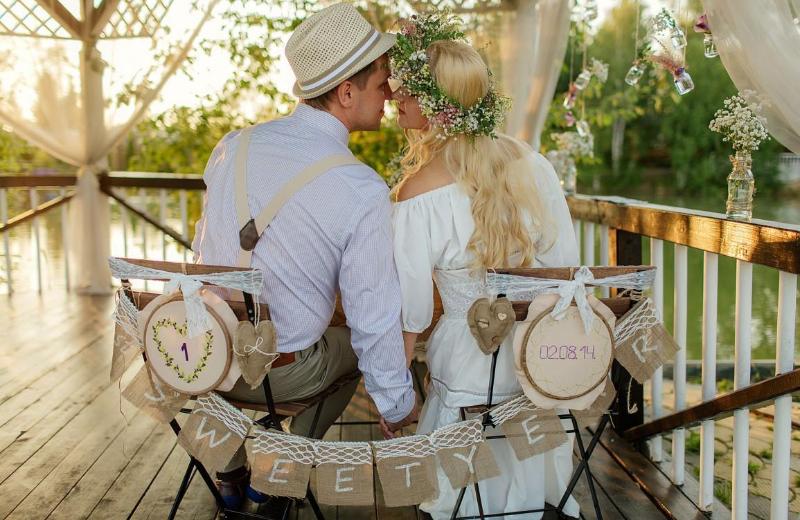 Свадьба в стиле рустик