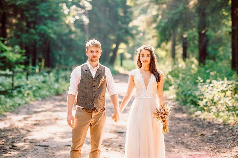 Жених в стиле рустик