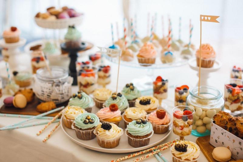 Посуда для кенди бара