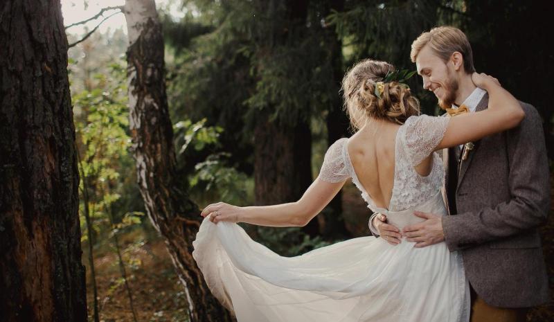 Причёска невесты