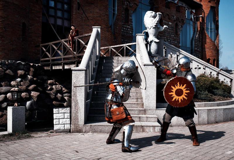 Выкуп невесты в рыцарском стиле