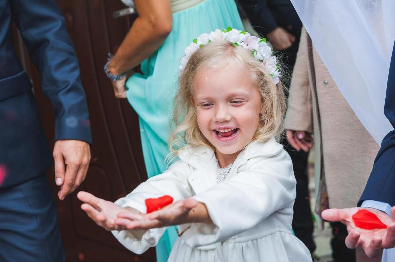 Дети на свадьбе