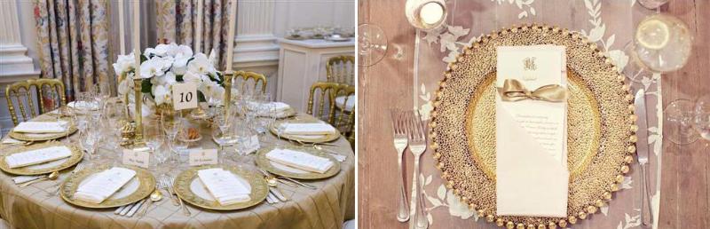 Оформление стола